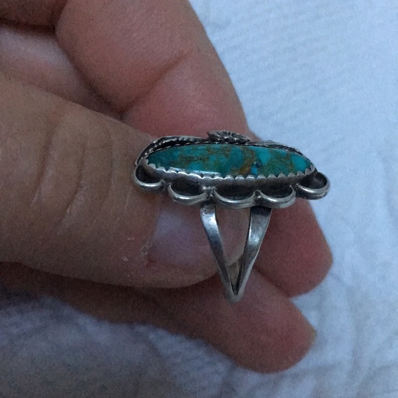 Native American Turquoise Ring - Picture 2 of 4